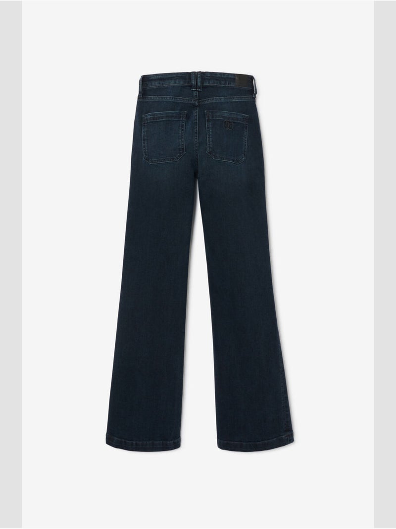 Jeans flare FLAREPO, lunghezza 34 Blu - Kiabi