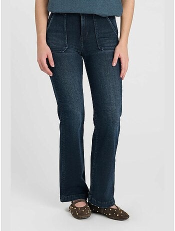 Jeans flare, lunghezza 34