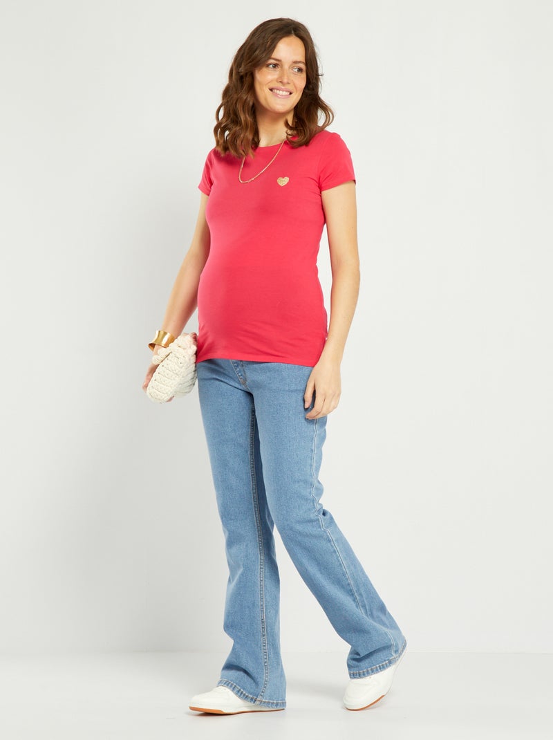 Jeans flare premaman BLU - Kiabi