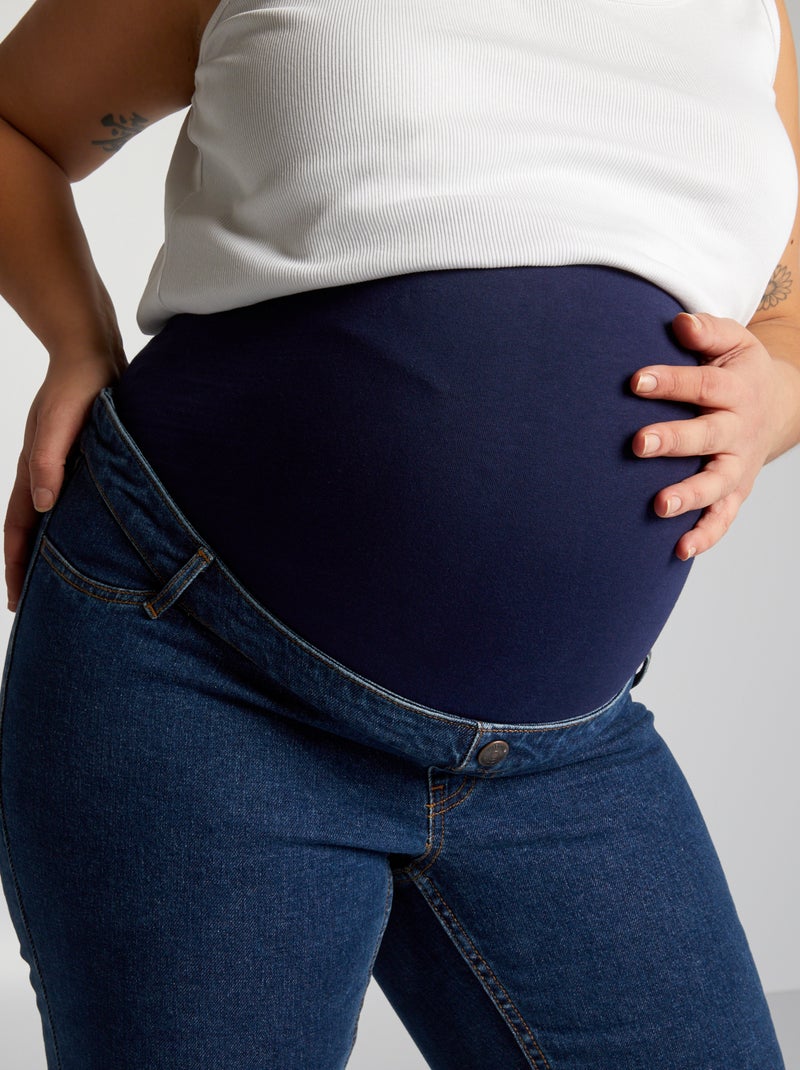 Jeans flare premaman BLU - Kiabi