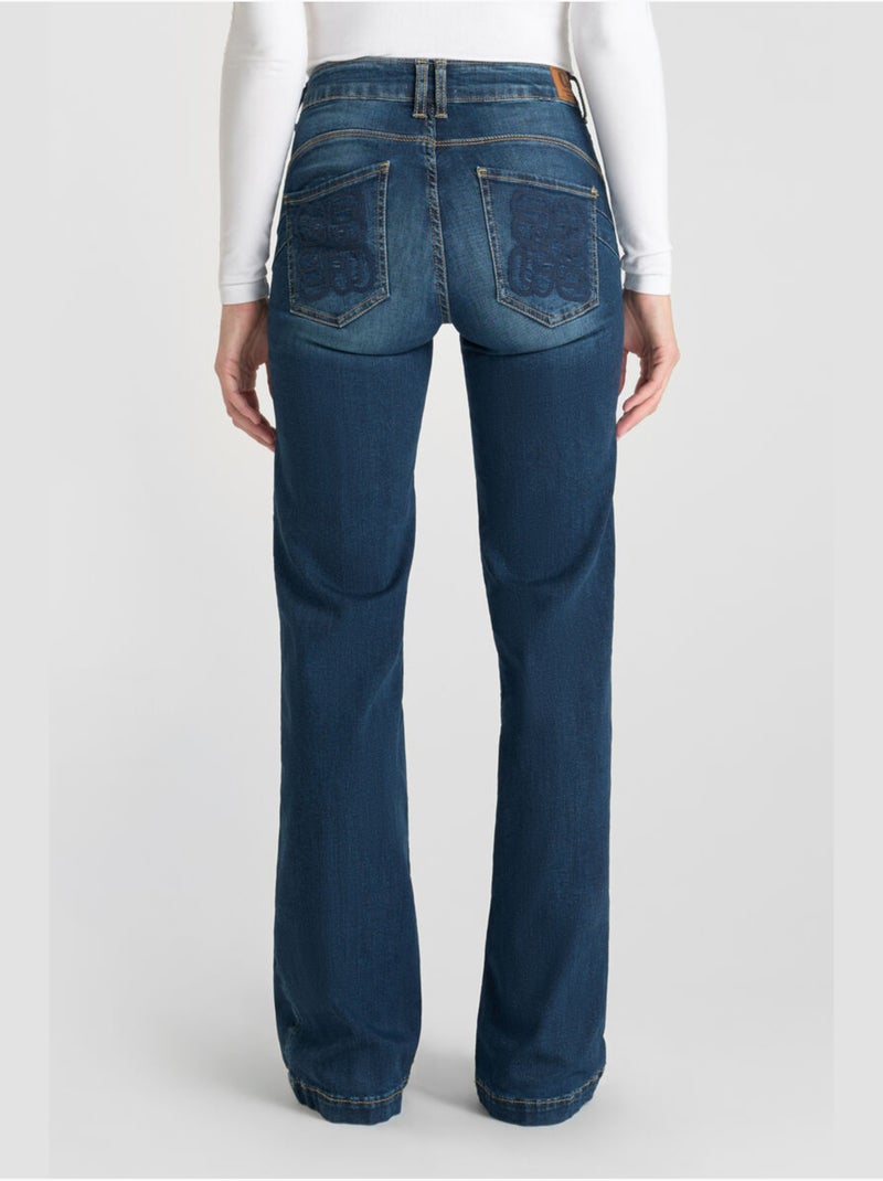 Jeans flare pulp flare, lunghezza 34 Blu - Kiabi