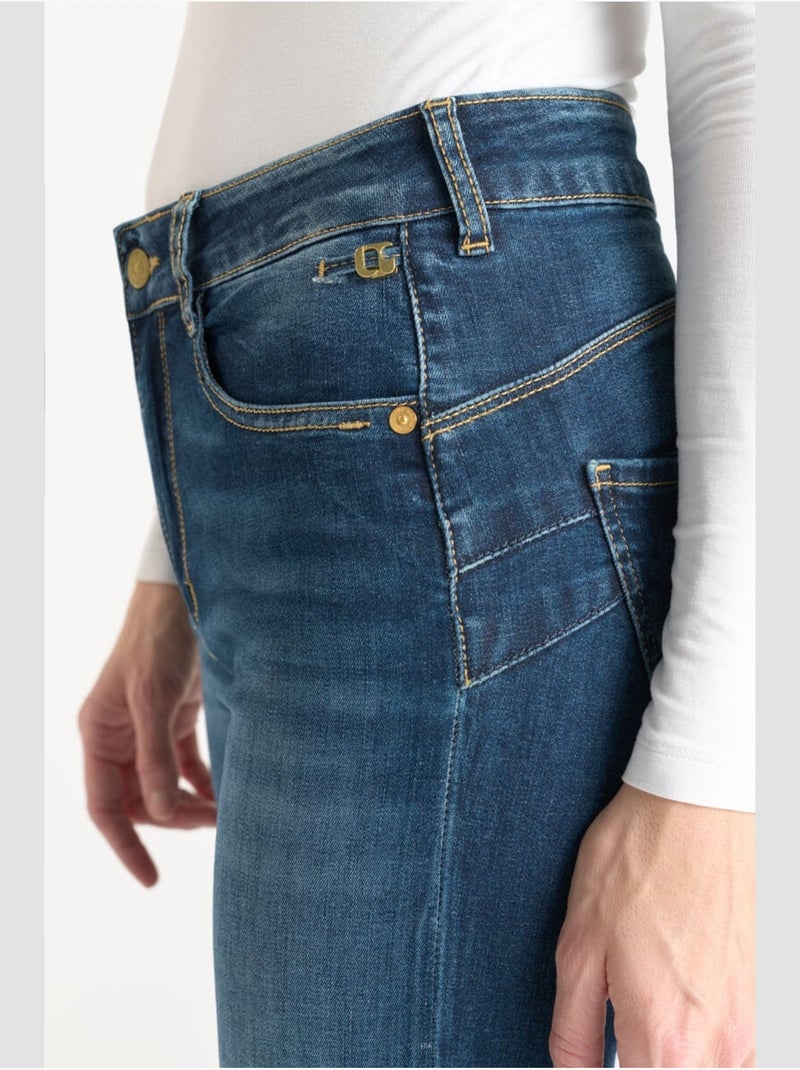 Jeans flare pulp flare, lunghezza 34 Blu - Kiabi