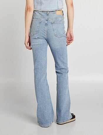 Jeans flare/bootcut a vita alta