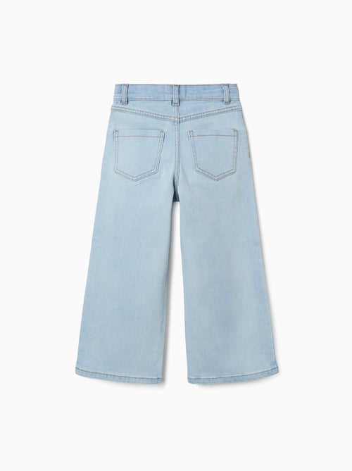 Jeans in cotone a gamba larga - Kiabi