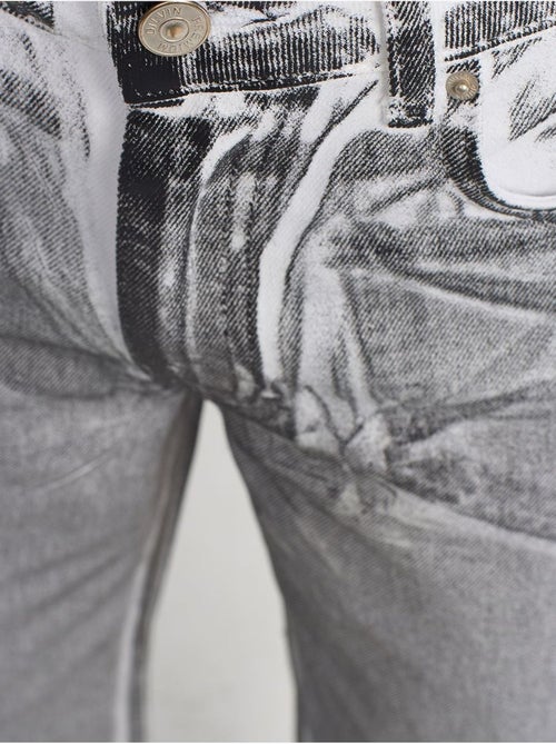 Jeans in cotone a vita alta a gamba dritta dilvin - Kiabi Jeans in cotone a vita alta a gamba dritta dilvin - Kiabi
