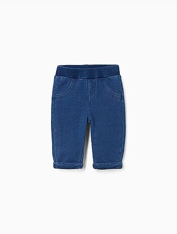 Jeans in cotone con tasche decorative