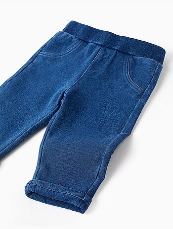 Jeans in cotone con tasche decorative