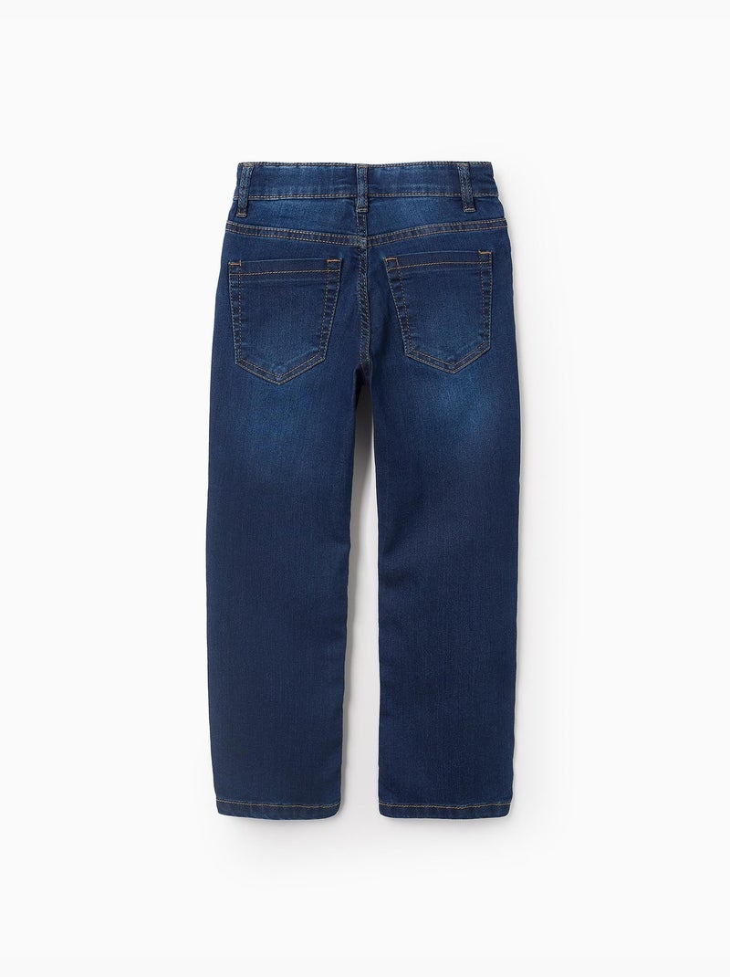 Jeans in demin straight Blu scuro - Kiabi