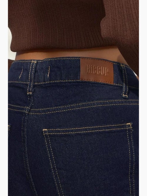 Jeans in denim a gamba dritta hiccup - Kiabi Jeans in denim a gamba dritta hiccup - Kiabi