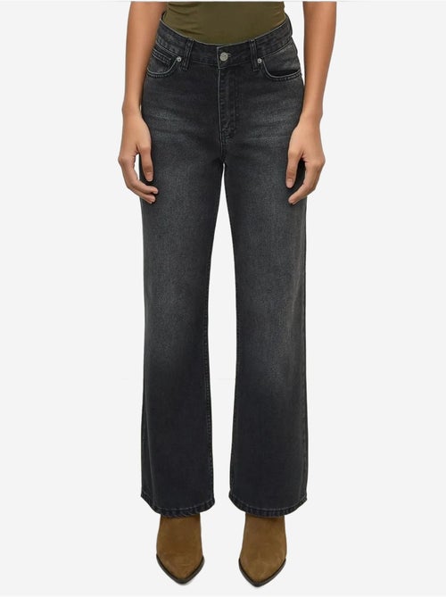 Jeans in denim a gamba dritta hiccup - Kiabi Jeans in denim a gamba dritta hiccup - Kiabi