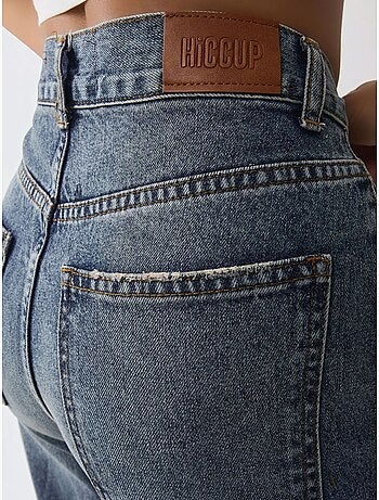 Jeans in denim a vita normale e gamba dritta hiccup
