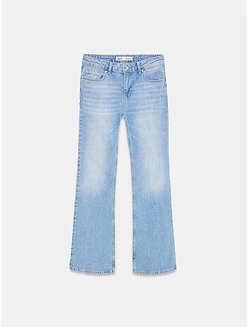 Jeans in denim bootcut a vita bassa dilvin