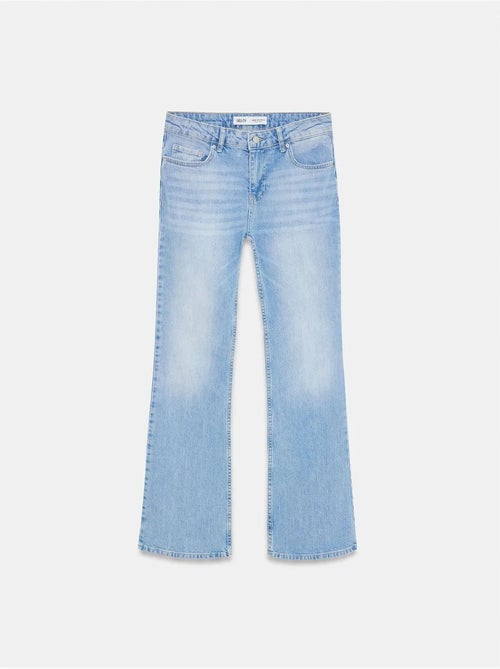 Jeans in denim bootcut a vita bassa dilvin - Kiabi Jeans in denim bootcut a vita bassa dilvin - Kiabi