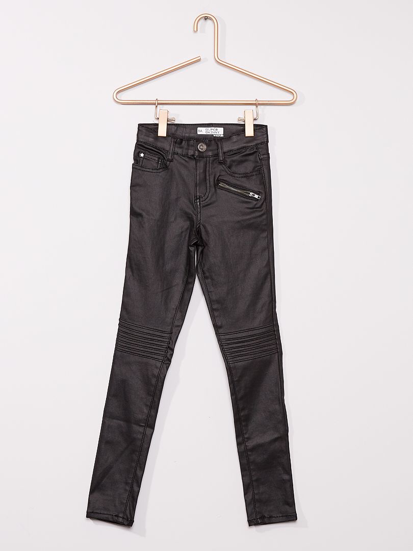 Jeans in denim cerato per bambini eleganti Nero - Kiabi