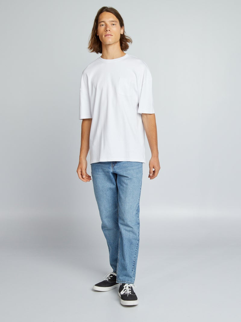 Jeans in denim stretch BLU - Kiabi