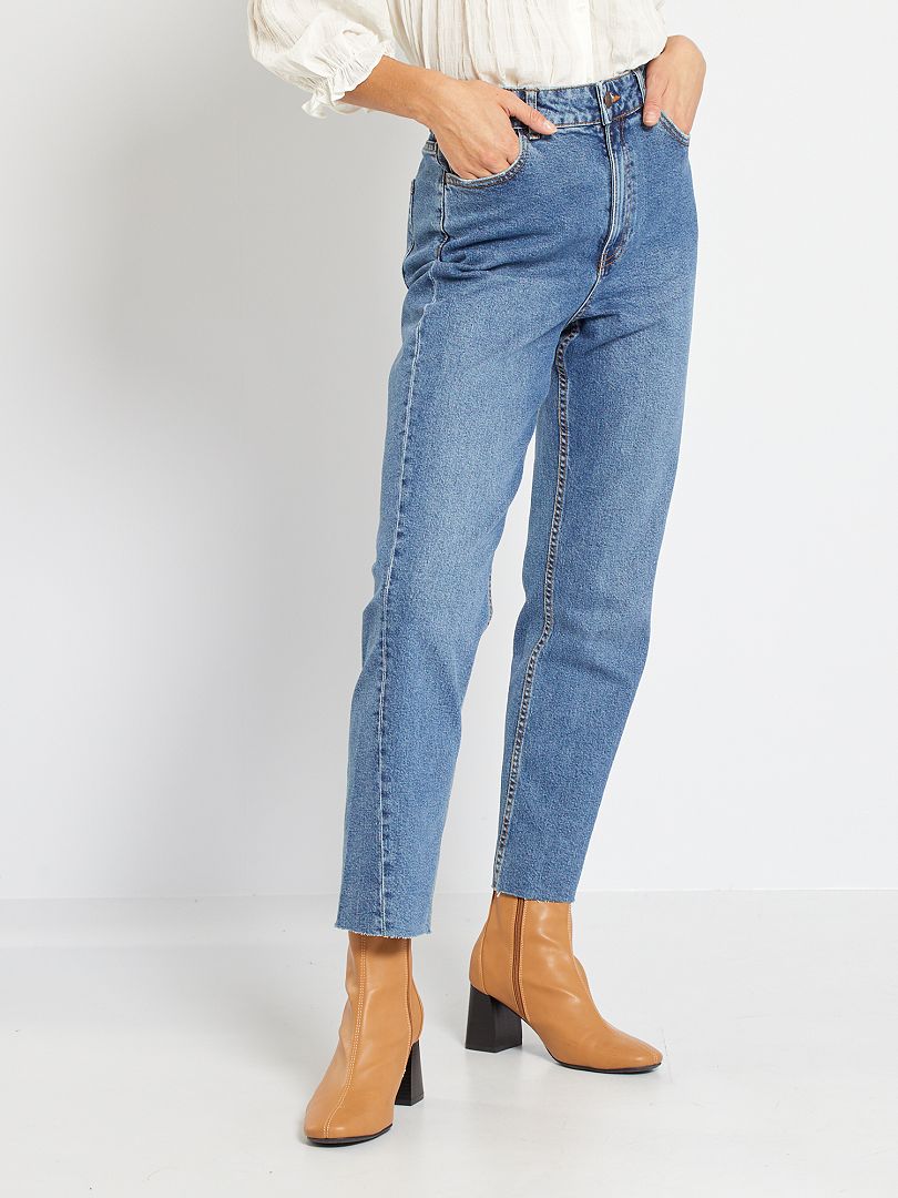 Jeans in denim stretch BLU - Kiabi
