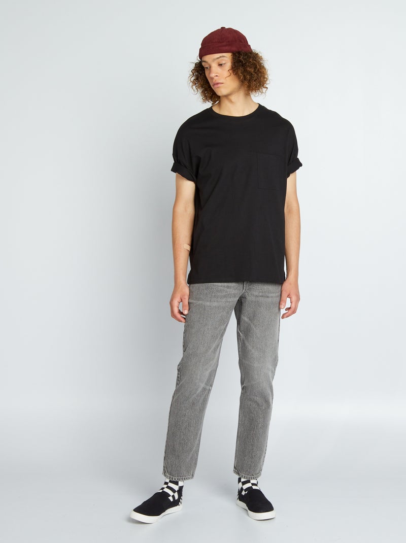 Jeans in denim stretch GRIGIO - Kiabi