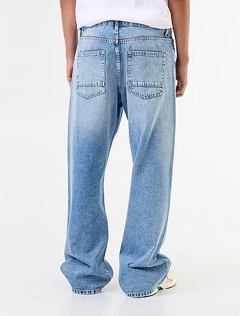Jeans in denim taglio ampio 5 tasche