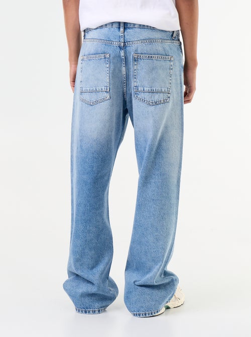 Jeans in denim taglio ampio 5 tasche - Kiabi