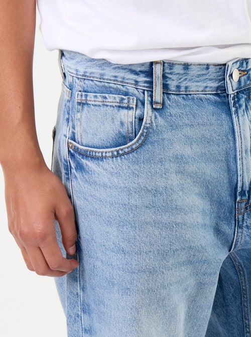 Jeans in denim taglio ampio 5 tasche - Kiabi