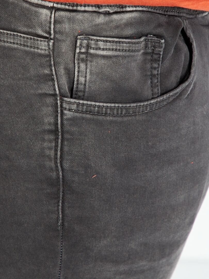 Jeans in tessuto stretch GRIGIO - Kiabi