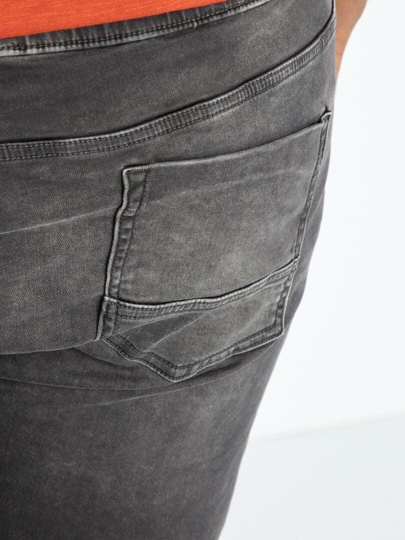 Jeans in tessuto stretch GRIGIO - Kiabi