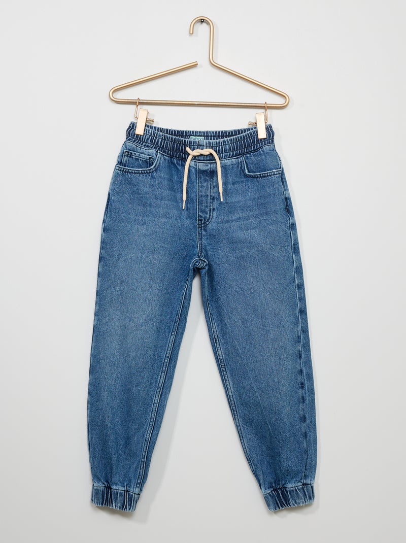 Jeans joggers con cordoncino BLU - Kiabi