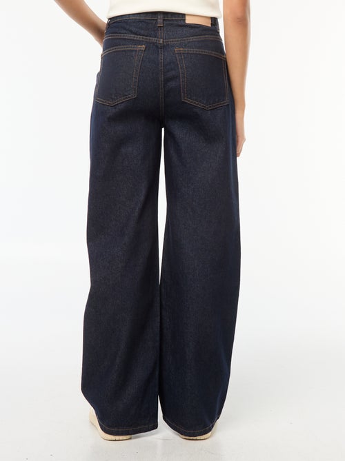 Jeans large vita alta 5 tasche - Kiabi