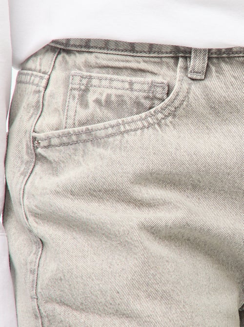 Jeans large vita alta 5 tasche - Kiabi