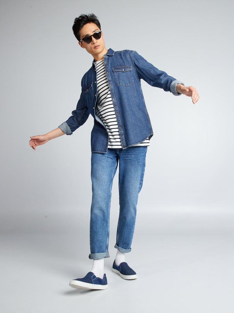 Jeans larghi - L32 BLU - Kiabi
