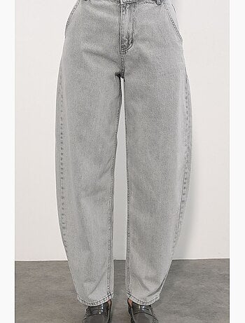 Jeans larghi a vita alta bdart
