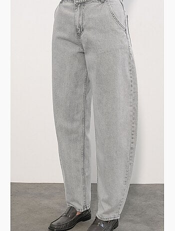 Jeans larghi a vita alta bdart