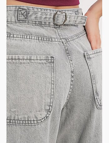 Jeans larghi a vita alta bdart