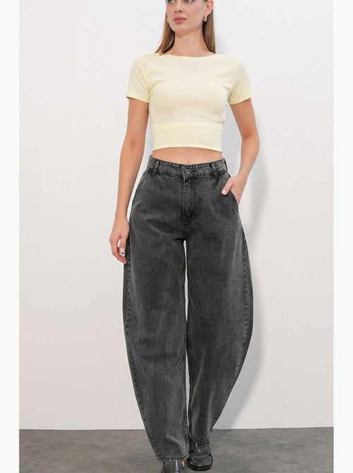 Jeans larghi a vita alta bdart - Kiabi Jeans larghi a vita alta bdart - Kiabi