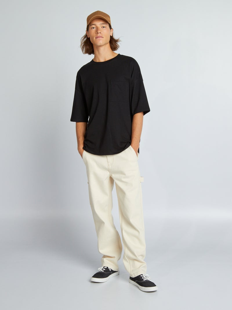 Jeans larghi BEIGE - Kiabi