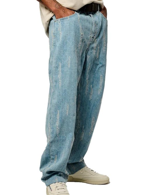 Jeans larghi Chiaro Uomo Kaporal Arty - Kiabi