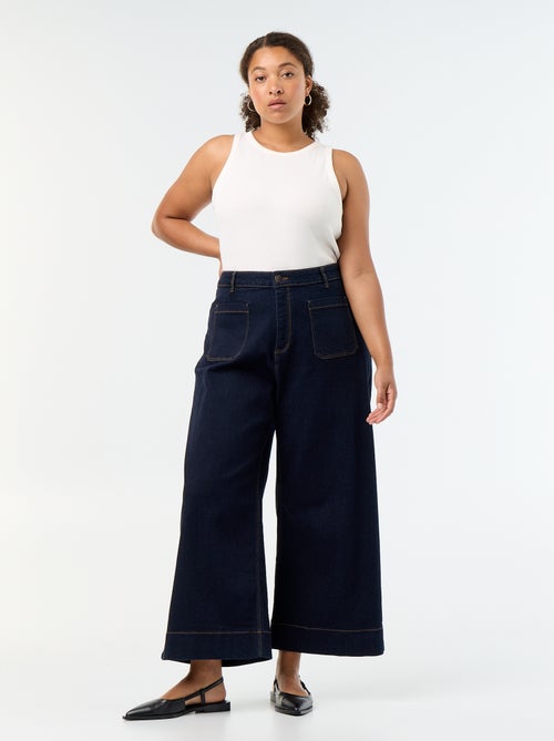 Jeans larghi con tasche applicate - Kiabi
