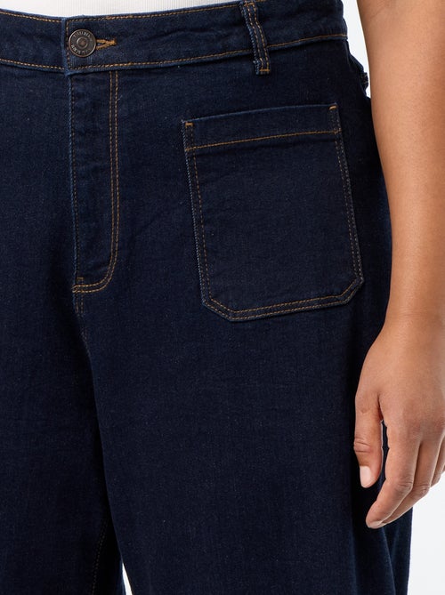 Jeans larghi con tasche applicate - Kiabi