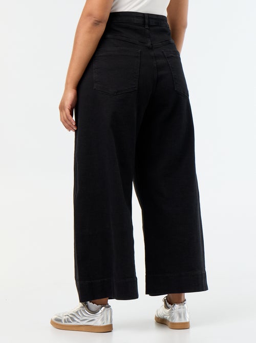 Jeans larghi con tasche applicate - Kiabi