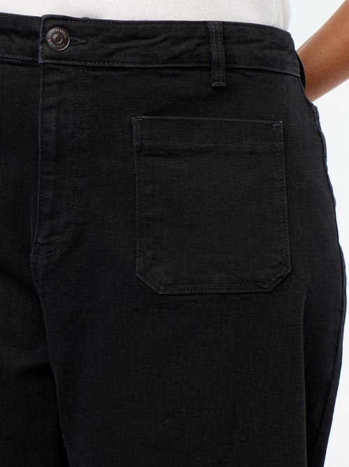 Jeans larghi con tasche applicate - Kiabi