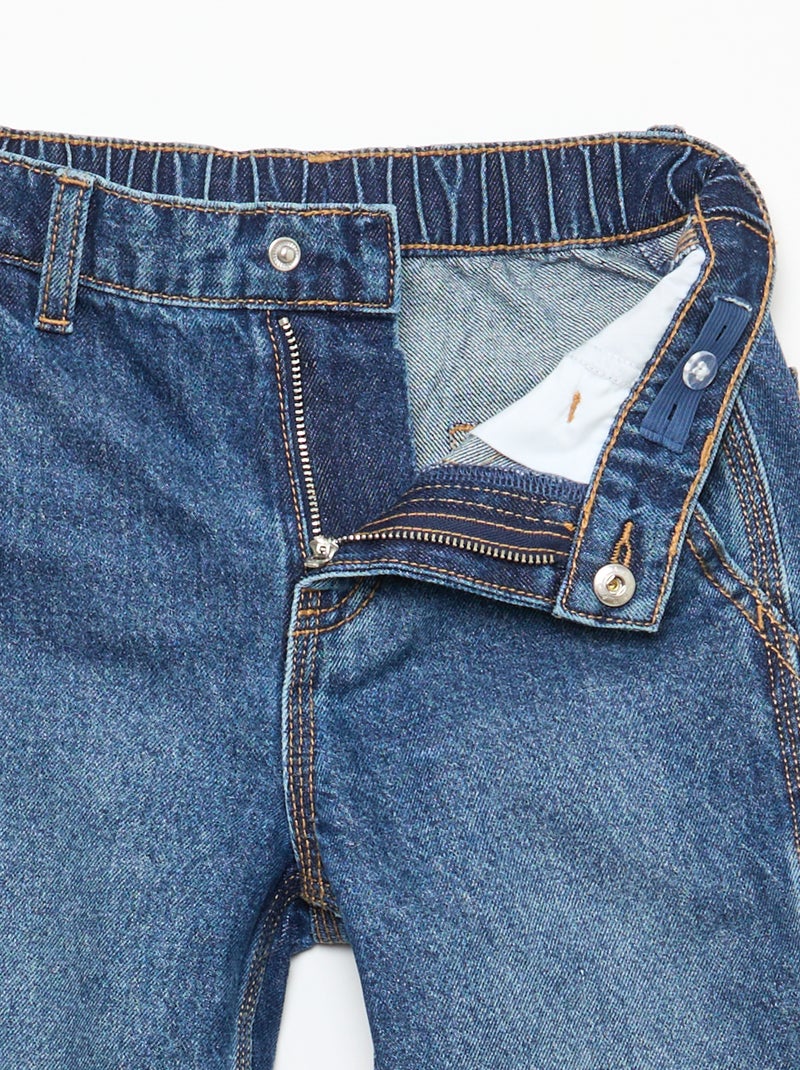 Jeans larghi con tasche grandi Blu - Kiabi
