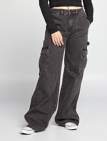 Jeans larghi con tasche - Kiabi