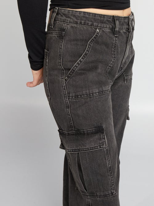 Jeans larghi con tasche - Kiabi