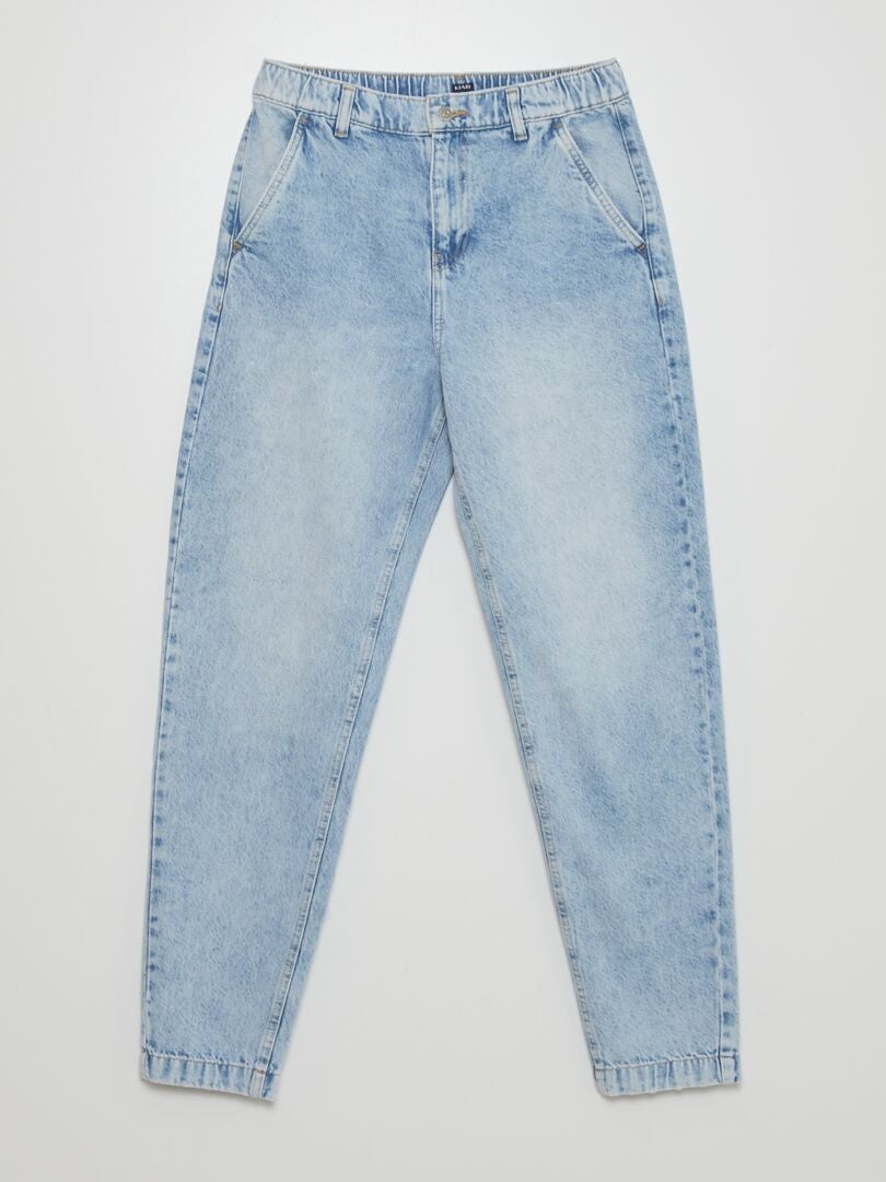Jeans larghi con vita elasticizzata BLU Kiabi 15.00€