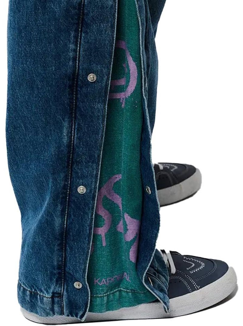 Jeans Larghi da Uomo Kaporal Blu - Kiabi
