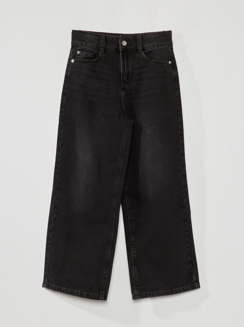 Jeans larghi eco-sostenibili NERO - Kiabi