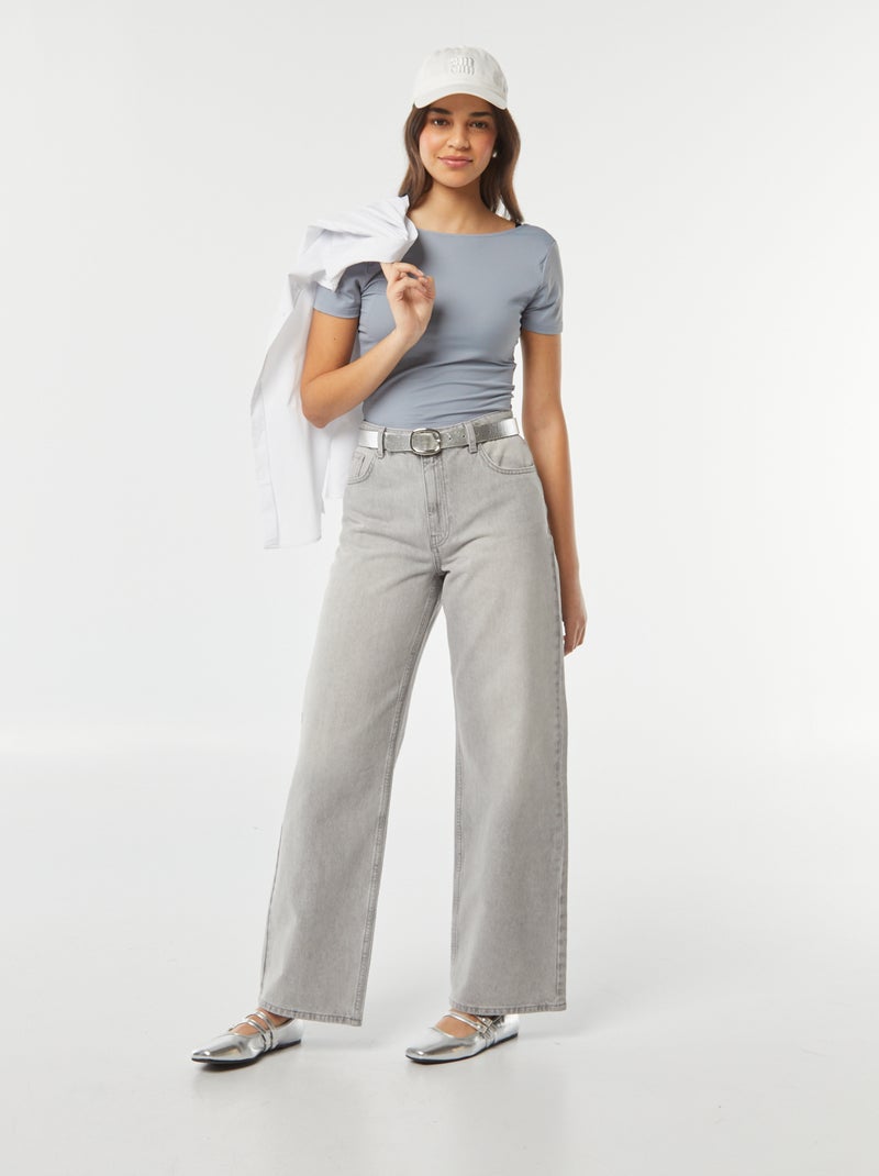 Jeans larghi GRIGIO - Kiabi