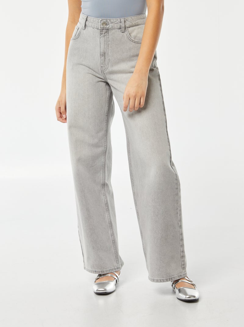 Jeans larghi GRIGIO - Kiabi