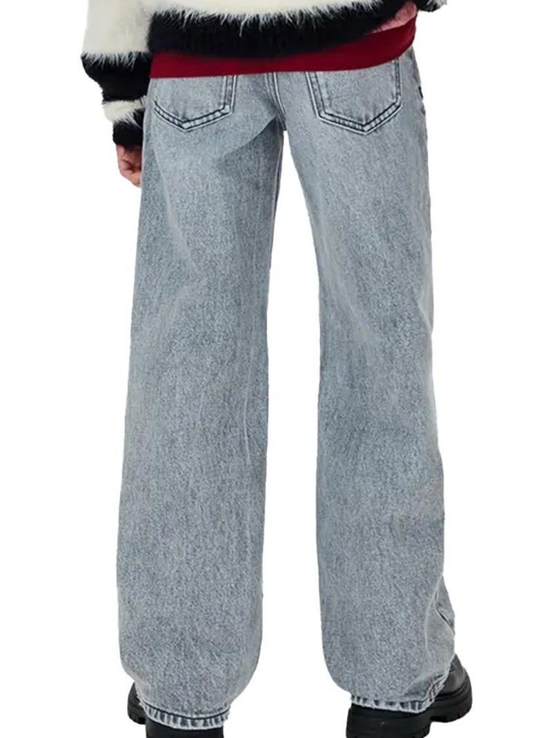 Jeans Larghi Lavati Calvin Klein Jeans per Ragazzo Grigio argentato - Kiabi