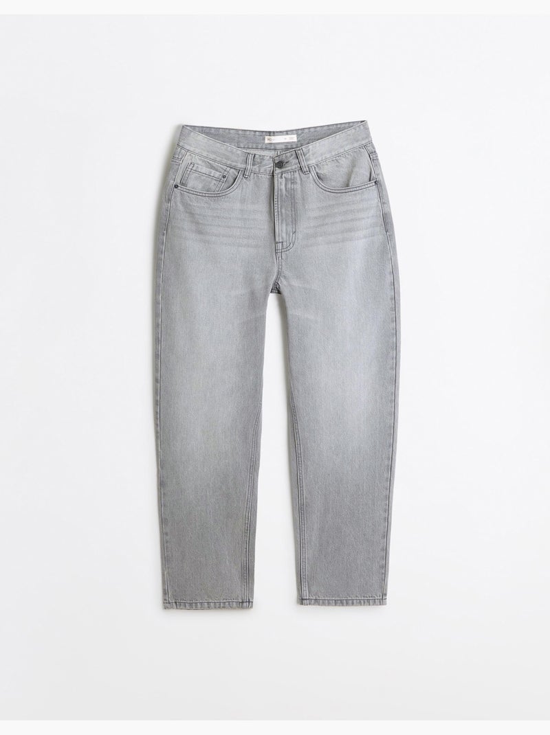 Jeans larghi, mo fashion Grigio - Kiabi